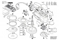 Bosch 3 601 C72 7A3 Gex 150 Ac Random Orbital Sander Gex150Ac Spare Parts